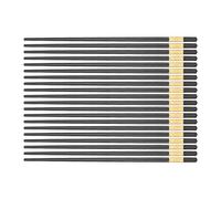 ZASCHMOY 10 Paires de Baguettes Réutilisables en Fibre de Verre de 9,5 Pouces avec un Design Antidérapant, Vont au Lave-vaisselle, Faciles à Nettoyer et Adaptées à la Cuisine Chinoise et japonaise.