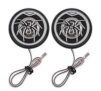 ZASCHMOY 2 Pièces Modèle d'araignée de Voiture Automatique Créative Haut-parleurs de Tweeter Audio Super Puissant 150 W Conception Haute sensibilité pour Systèmes Audio de Voiture 12 V