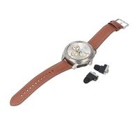 ZASCHMOY 2 Po Smartwatch avec écouteurs - écran HD de 1,52 Pouce, Tracker de Fitness, Lecteur de Musique, Appel, Noir (Marron argenté)