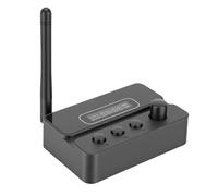 ZASCHMOY Adaptateur Audio Bluetooth 5.3 Émetteur Récepteur sans Fil Bluetooth 2 en 1 avec AUX Optique AV USB pour Haut-Parleur TV PC Système Stéréo Domestique