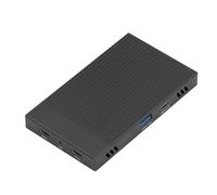 ZASCHMOY Adaptateur de Boîtier SSD Dual Bay M.2 NVME avec Un Boîtier en Aluminium USB3.2 Gen2 10 Gbit