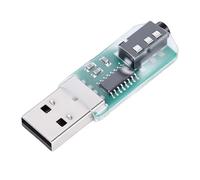 ZASCHMOY Adaptateur de Pratique du Code Morse, Entraîneur de clé USB pour Compétences de Saisie CW avec Prise 3,5 Mm, Prise en Charge du Logiciel VBand et des Modes Lakey, Compatible