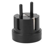 ZASCHMOY Adaptateur de Prise de Terre Connectez 2 Tapis ou Bracelets Simultanément avec un Filetage de Conducteur Antistatique pour Prise Standard et les Produits de Mise à la Terre (UE)