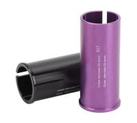 ZASCHMOY Adaptateur de Réducteur de Poche de Cyclisme 6061 Alliage D'ALUMINUM 2PCS avec Usinage CNC pour Les Vélos de Montagne et de Route 22,2-25,4 Mm (22.2-25.4 mm)