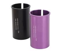 ZASCHMOY Adaptateur de Réducteur de Poche de Cyclisme 6061 Alliage D'ALUMINUM 2PCS avec Usinage CNC pour Les Vélos de Montagne et de Route 22,2-25,4 Mm (31.6-33,9 mm)