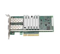 ZASCHMOY Adaptateur de Serveur Ethernet X520 SR2 à Grande Vitesse avec Carte Réseau SFP + à Double Port pour Transfert de Données 10G, évolutivité Flexible et compatibilité Approfondie