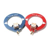 ZASCHMOY Antenne Boucle, Ensemble D'antennes AM MW et SW Bicolores Portables 500 KHz 2000 KHz 4 MHz 24 MHz, avec Une Finition Soignée sans Bavures, pour Les Amateurs de Radio