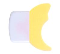 ZASCHMOY Baffle Applicateur de Cils en Silicone Empêchez le Mascara Cosmétique adapté à la Peau pour le Maquillage (YELLOW)