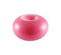 ZASCHMOY Ballon de Yoga en Forme de Donut d'exercice - Ballon d'entraînement et 'équilibre Multifonctionnel - Comprend Une Pompe à Air - Supporte jusqu'à 300 LB - Convient pour Les Gymnases, Les