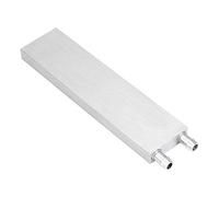 ZASCHMOY Bloc de Refroidissement par Eau pour Radiateur de Processeur en Aluminium - Dissipateur de Chaleur de Refroidissement Liquide 40 * 120 Mm pour le du Processeur - Conception Brasée Efficace