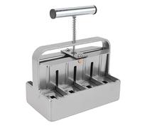 ZASCHMOY Bloqueur de Sol Efficace avec Manuel Ergonomique Manuel 8 Cellules de Bloc de Sol pour Le Jardinage Extérieur - Outil de Démarrage de Graines Durables en Alliage en Alliage en en Aluminium
