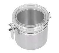 ZASCHMOY Boîte de Conservation des Aliments Scellée en Acier Inoxydable, Boîte Hermétique de 2100 Ml pour Fruits Secs, Lait en Poudre, thé - Solution de Stockage de Cuisine Extra Large (Moyen 1300ml)