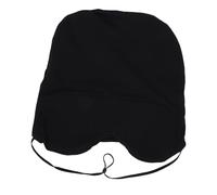 ZASCHMOY Bonnet de Nuit Occultant avec Cache-yeux, Ultra Doux, Bloque la Lumière, Coupe-vent, pour Voyage et Usage Domestique, Extensible, Noir