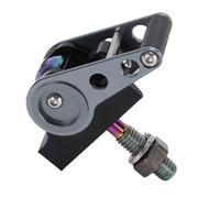 ZASCHMOY Boucle en C pour Robinet à Dégagement Rapide pour Vélo Pliant - Pince de Charnière à Déverrouillage Rapide à Haute efficacité pour, Aline, Pline - Couleur Titane Légère et Durable (Ti