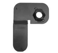 ZASCHMOY Boulon de Barre de Chenille Avant et Dispositif de Retenue d'écrou de Drapeau 34202463 Dispositif de Fixation de Tige de Chenille de Véhicule Tout-terrain Noir pour Cherokee XJ ZJ