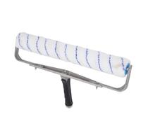 ZASCHMOY Brosse à Rouleaux de Peinture de 18 Pouces avec Peluches de 1/2 Pouce pour la Peinture Rapide et Efficace du Mur, du Plafond et du Sol - Compatible avec Toutes les, Poignée Ergonomique