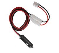 ZASCHMOY Câble d'alimentation en Forme de T pour Radio Mobile - Cordon Allume-Cigare Durable de 1,5 M avec Double Protection par Fusible - Compatible avec FT-7900/7800/8800/8900