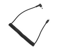 ZASCHMOY Câble de Chargement d'équipement de Caméra, Ligne PD Type C à DC 5.5x2.5mm 65W, Câble de Charge Rapide Compatible avec l'alimentation 12V 5A DC