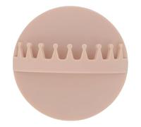 ZASCHMOY Capteur de Cheveux en Silicone, Collecteur Mural de Douche avec Ventouses, Rangement Facile, Piège Universel de Salle de Bain pour Montage sur Baignoire (Beige)