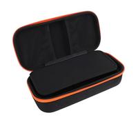 ZASCHMOY Case de Microphone sans Fil Protectrice Shell EVA avec Fermeture et Poignée à Fermeture éclair, Boîte de Stockage Micro Portable pour Deux Systèmes, Idéal pour Les Musiciens et Les