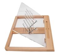 ZASCHMOY Ce Support de Tablette en Bois Multifonctionnel Dispose d'une Fente pour Crayon et de Cinq Réglages d'angle, Ce Qui Le Rend Idéal pour Dessiner, Lire et Taper.