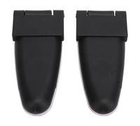 ZASCHMOY Charnière en Verre de Hayon 103528 en Alliage d'aluminium, Jeu de Charnières de Fenêtre Arrière Gauche et Droite de Remplacement pour Capuchon de Camion LEER 100XL 100LE