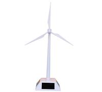 ZASCHMOY Children-Moulin à éolien Solaire avec Un Modèle d'éducation en Plastique pour Le Développement du QI et la Coordination des œil-Main