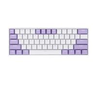 ZASCHMOY Clavier Mécanique 60% 61 Touches avec Interrupteur Bleu, Rétroéclairage RVB, sans Fil, 2,4 G, Bluetooth 3.0/5.0, Type C, Filaire, 3 Modes, Clavier de Jeu/Bureau pour /