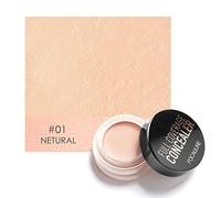 ZASCHMOY Correcteur à Couverture Complète, Crémeux et Léger, Traitement des Cernes, Correcteur de Taches pour les Tons de Peau, Crème Légère (#1)