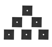 ZASCHMOY Couvercle de Brûleur de Cuisinière à Gaz en PTFE, 6 Pièces, Tampons de Protection Antisalissures et Résistants à l'huile, Réutilisables et Antiadhésifs pour la Cuisine, Ajustement