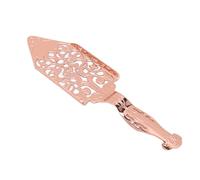 ZASCHMOY Cuillère à Absinthe en Acier Inoxydable pour Verre à Cocktail en Bois d'Absinthe - Or, Parfaite pour Filtrer et Mélanger (Or Rose)