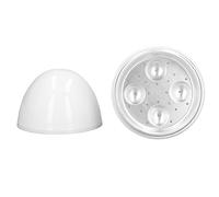 ZASCHMOY Cuiseur à œufs Durs | Capacité de 4 œufs | Conception Compacte | Fonction -ondes Sécurisée | Parfait pour la Préparation du Petit-déjeuner et des Repas