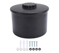 ZASCHMOY Distributeur de Bandes de Cou, Porte-rouleau de Papier pour Barbier, écharpe Jetable, Conteneur de Papier pour Salon de Coiffure, Plastique Noir Durable