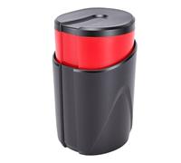 ZASCHMOY Distributeur de Collations Portable, Distributeur de Bonbons Rechargeable avec Couvercle à Doigt pour Collations aux Chocolats aux Noix 7 Oz, pour Voiture de Jeu de Bureau (rouge)