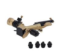 ZASCHMOY DN25 Impact Sprinkler avec Angle Réglable Copper & Plastic Buse pour Une Irrigation de Jardin Efficace - Sprinkler Rotatif pour la Pelouse et l'