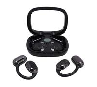 ZASCHMOY Écouteurs de Traducteur de Langue avec Traduction Multilingue en Temps Réel et fonctionnalité, Clamp/Holder sans Fil sur Casque avec Cas de Charge pour la Musique et Les Appels