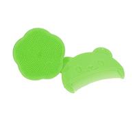 ZASCHMOY Ensemble de 2 Brosses pour Cuir Chevelu de bébé - Brosse de Bain Sensorielle Douce en Silicone pour Nouveau-nés - Outil de Nettoyage Doux du Cuir Chevelu - Idéal pour les Croûtes de Lait et