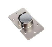 ZASCHMOY Ensemble de Cadenas de sécurité Robuste pour Porte d'abri de Garage, avec Serrure à Manille en Acier Dissimulée de 73 Mm et Clés - Améliore la sécurité à la Maison ou au Travail