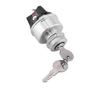 ZASCHMOY Ensemble de Commutateur d'allumage Universel avec 2 Clés pour Voiture, Camion, Remorque - Construction Métallique Durable pour des Performances Fiables