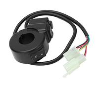 ZASCHMOY Ensemble de Commutateur de Guidon de en 1 Universel pour Vtt de 22mm/0,87 Pouces, Vélos de Sport et de Rue