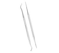 ZASCHMOY Ensemble de Fichiers d'ongles incarné avec Conception en Acier Inoxydable Double Face pour un Outil de Traitement Effectif de l'ongle et un Outil de Traitement Plus Propre