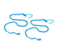 ZASCHMOY Ensemble de Laisse de Paddle Extensible en Kayak - 3-6 Pieds Polyvalents. Sangle pour Le Kayak, la Navigation de Plaisance, Le canoë et la Pêche - Longe Verte Robuste avec Un en Alliage