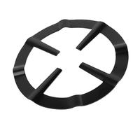 ZASCHMOY Étagère pour Cafetière Moka Noire en Fer Inoxydable - Support de Brûleur de Poêle Durable pour la Maison et les Cafés - Résistance aux Hautes Températures - Compatibilité de 13,3 Cm