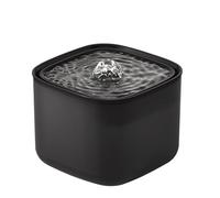 ZASCHMOY Fountaine d'eau de Chat 3L Cat Powered - Dispensateur Intelligent de l'eau pour Animaux de Compagnie pour Chats et Chiens avec Une Pompe Ultra-cité et Un Système Multi-Filtration (Gray)