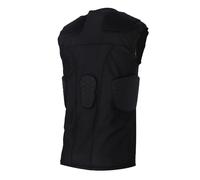 ZASCHMOY Gilet de Compression rembourré pour Les Jeunes pour Une Protection Supérieure - Séchage Rapide, Résistant aux Collisions, Protecteur de Côtes de Poitrine rembourré sans Manches pour Le (XL)