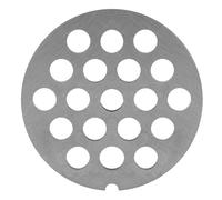 ZASCHMOY Hachoir à Viande en Acier au Carbone, Couteau à Disque, Trous de 3mm, Durable et Facile à Nettoyer, Parfait pour une Préparation Rapide de la Viande Hachée (Petit trou rond 8mm)