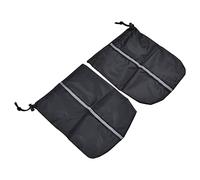 ZASCHMOY Housse de Rétroviseur de Voiture Universelle, 33x27cm, Noire, Protection de Rétroviseur Automatique, étanche, Couverture de Latéral pour SUV, Mini-fourgonnettes et Camions
