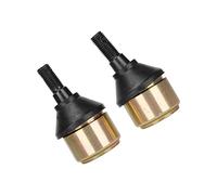 ZASCHMOY Joint à Rotule Inférieur en Acier chromé 7080927, 2 Pièces, Remplacement en Caoutchouc pour SCRAMBLER, TRAIL BLAZER, BIG BOSS