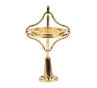 ZASCHMOY Jouet Gyroscope en Alliage Anti-Stress du Bout des Doigts, Jouet de Décompression Anti-gravité, adapté aux Adultes, Outil -Stress, Design doré Exquis, Durable. (Gold)