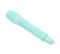 ZASCHMOY Jouet Microphone en Plastique, Un Microphone Amusant pour s'entraîner à Parler, adapté au Cosplay et aux Fêtes d'anniversaire, en Bleu. (Green)